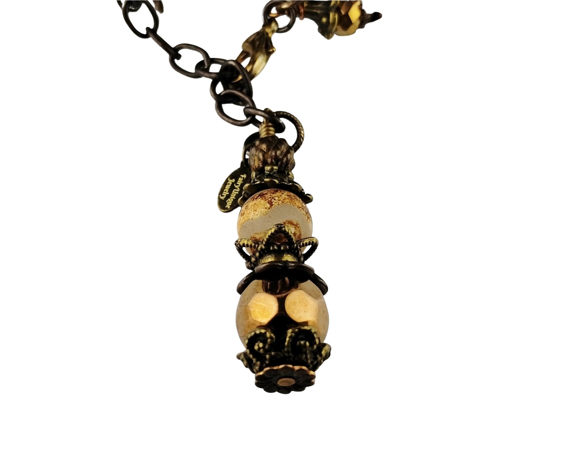 A decorative pendant on a white background