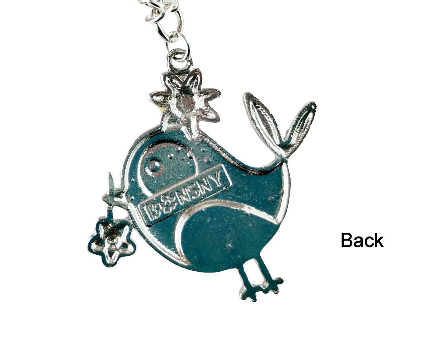 Back of Bird of Happiness Necklace