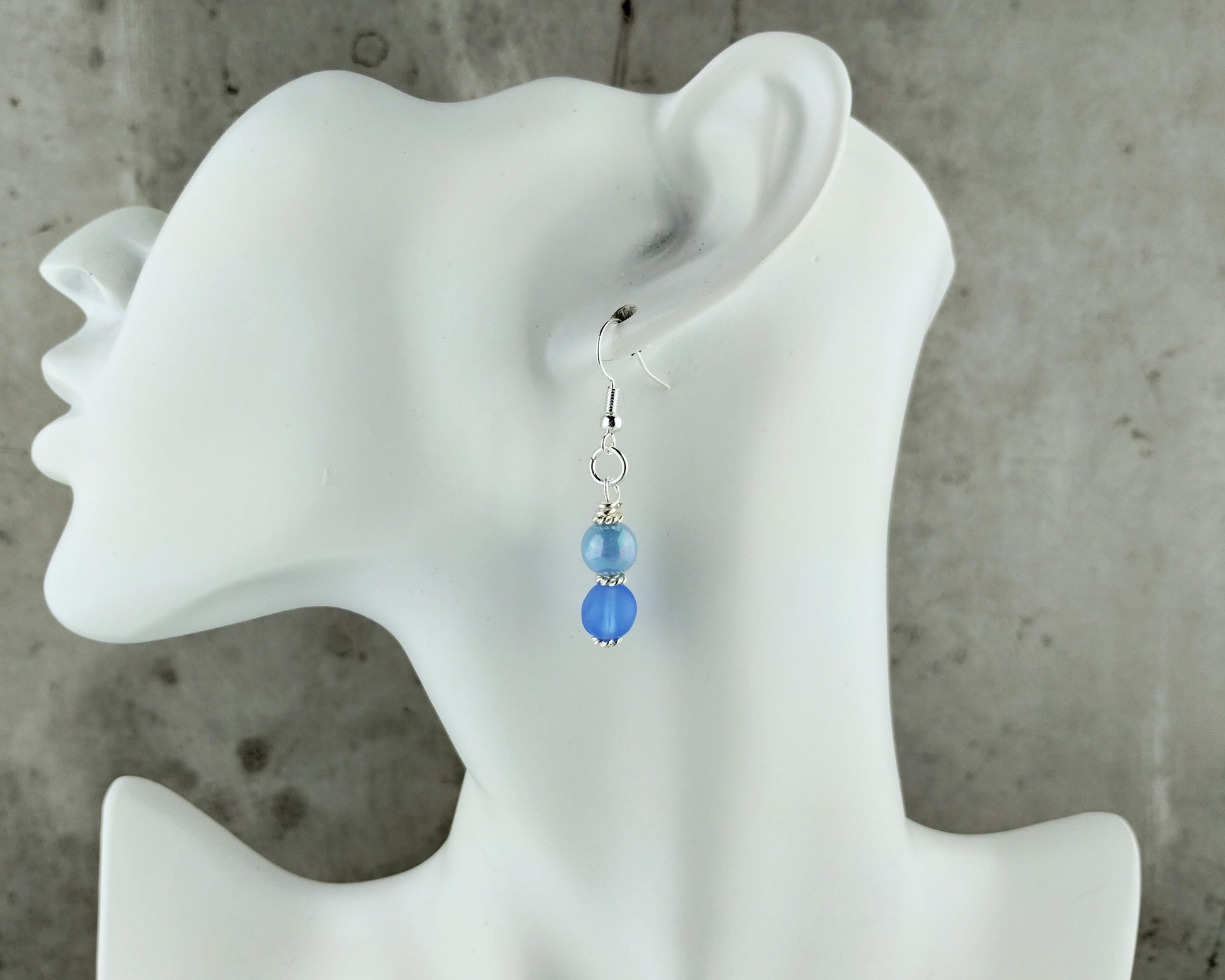 Ethereal handmade jewelry with angelic wing pendant and rolo chain