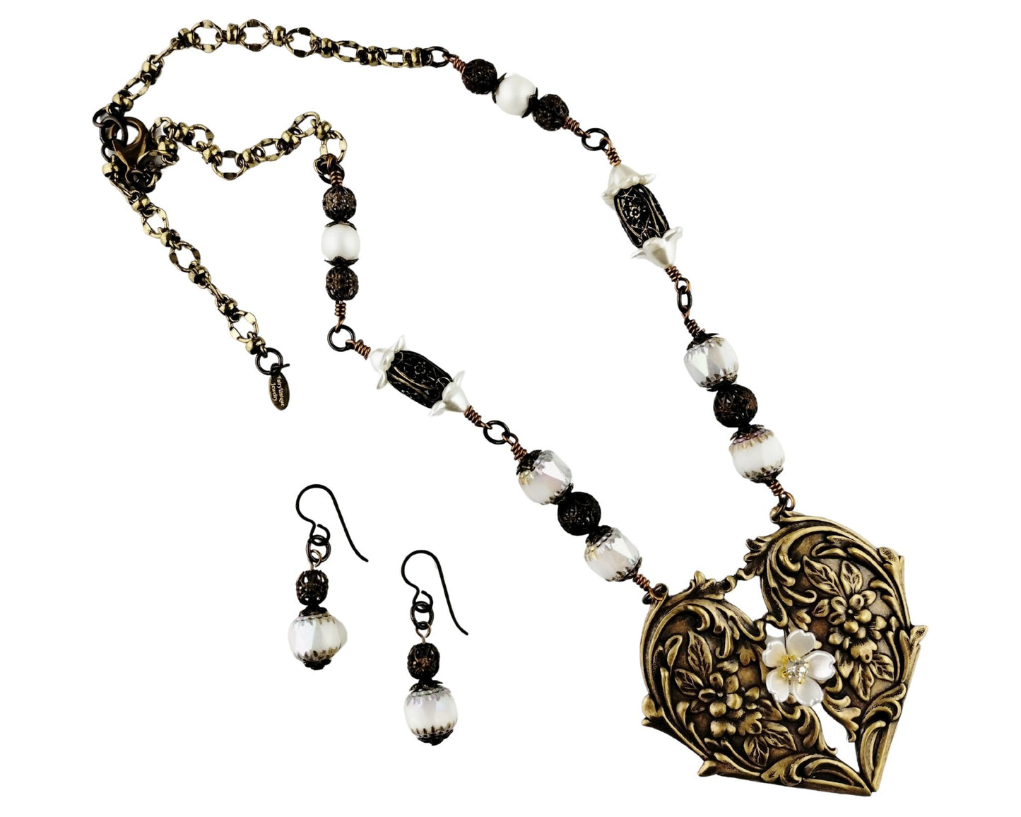 Bridal Necklace & Earrings