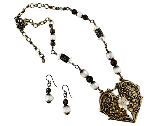 Bridal Necklace & Earrings